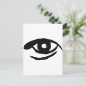 悟りを開いた目 ポストカード (スタンド正面)
