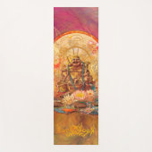 悟りを開く仏 ヨガマット (正面)