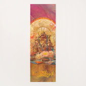 悟りを開く仏 ヨガマット (裏面)