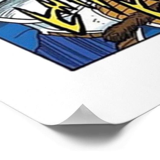 悟空VSベジータ ポスター (角)