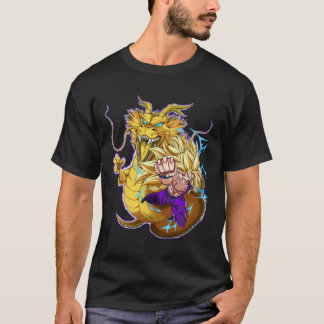 悟飯SSJ3ドラゴンフィスト Tシャツ