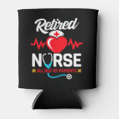 患者が不足している退職したナースの除おもしろい去 缶クーラー (正面)