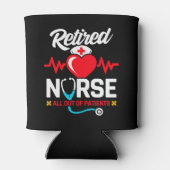 患者が不足している退職したナースの除おもしろい去 缶クーラー (裏面)