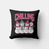 患者と冷たくNICUクールクリスマス クッション (正面)