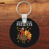 患者に感謝トルコナース感謝祭Fa キーホルダー (正面)