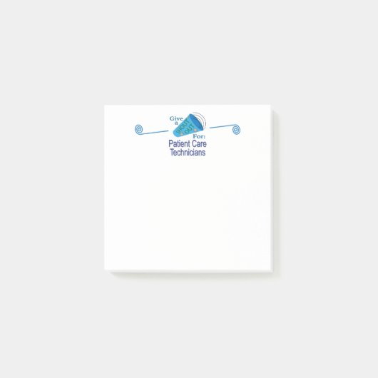 患者の技術者に声を上げ気にる ポストイット (正面)