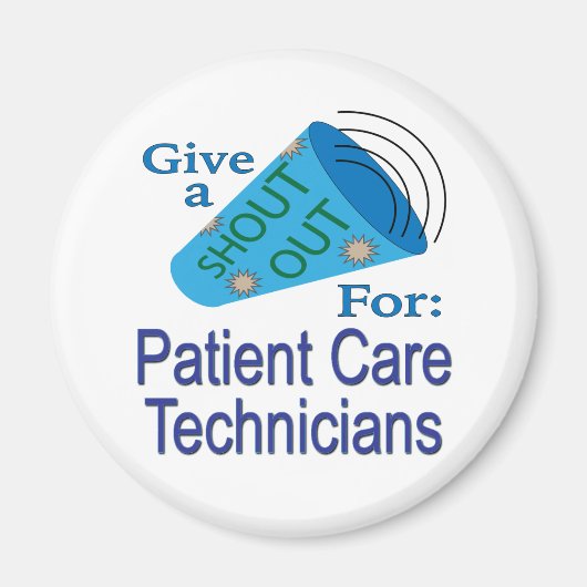 患者の技術者に声を上げ気にる マグネット (正面)