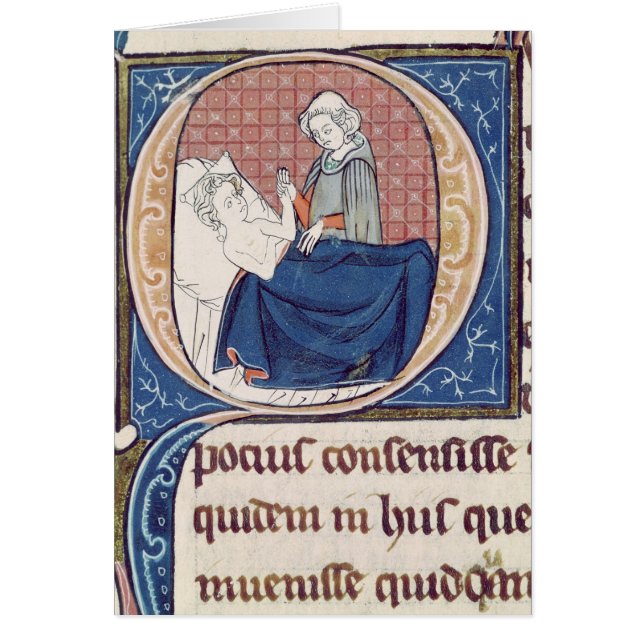 患者の検査 (正面)