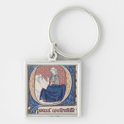 患者の検査 キーホルダー (正面)