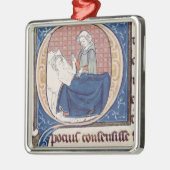 患者の検査 メタルオーナメント (左)