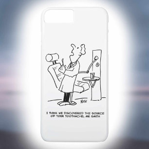 患者の漫画を治療する歯科医 iPhone 8 PLUS/7 PLUSケース
