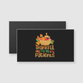 患者の秋の感謝祭デー特別企画に感謝 (正面/裏面)