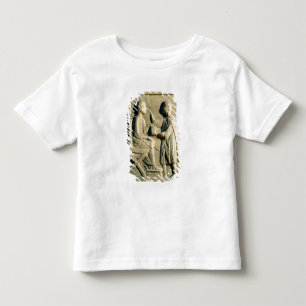 患者を検査している眼科医を描写するレリーフ、浮き彫り トドラーTシャツ