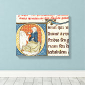 患者を診断する医師 キャンバスプリント (インサイチュ (ウッドフロア))