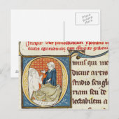 患者を診断する医師 ポストカード (正面/裏面)