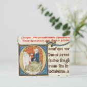 患者を診断する医師 ポストカード (スタンド正面)