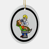 患者オーナメント セラミックオーナメント (右)