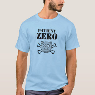 患者ゼロ-ブタのインフルエンザ Tシャツ