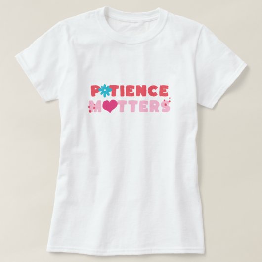 患者様第一 Tシャツ (デザイン正面)