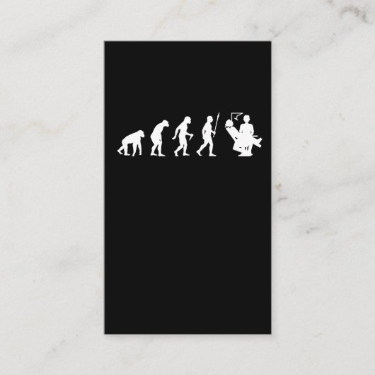 患者歯医者の歯科進化医 名刺 (正面)