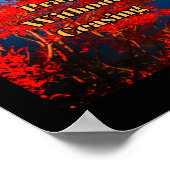 悦び祈与え感謝してい笑う ポスター (角)