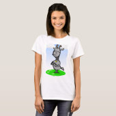 悩まされた古いヤギ Tシャツ (正面フル)