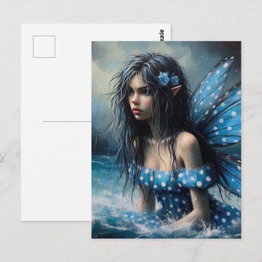 悩ましい海 ポストカード (正面/裏面)