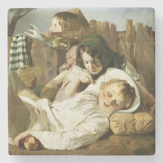 悩ま ストーンコースター (正面)