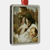 悩ま メタルオーナメント (右)