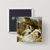 悩ま 缶バッジ (正面&裏面)