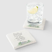 「悩みがすべて減るかもしれない」ハウススケッチ紙 ストーンコースター (横)