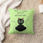 悩みで時 クッション (ブランケット)