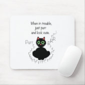 悩みで時 マウスパッド (マウス)