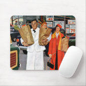 悩みの十分の袋 マウスパッド (マウス)