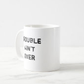 悩みはマグにありません コーヒーマグカップ (正面左)