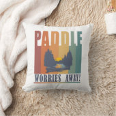 悩みをパドル遠くにで！ クッション (ブランケット)