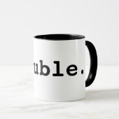 悩み マグカップ (正面右)