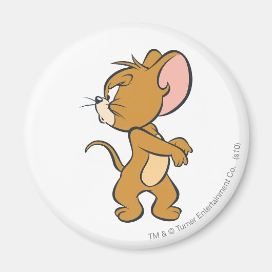 悩んで振り返るジェリー マグネット (正面)