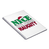 悪いおもしろいクリスマスのジョークが証明されるまで良い ノートブック (右側)