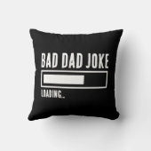 悪いおもしろいパパジョークのロード クッション (裏面)