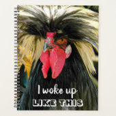 悪いおもしろいヘアチキンフォトミーム プランナー手帳 (正面)