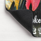 悪いおもしろいヘアチキンフォトミーム マウスパッド (コーナー)