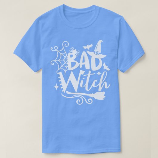 悪いおもしろい魔女ハロウィーン3580358 Tシャツ (デザイン正面)