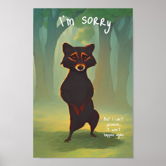 悪いが二度と起こらないって約束できない ポスター (正面)