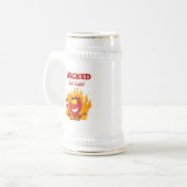 悪いが可愛い ビールジョッキ (正面左)