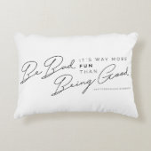 悪いが、それあります方法がそれからよい枕があるより多くのおもしろいあって下さい アクセントクッション (正面)