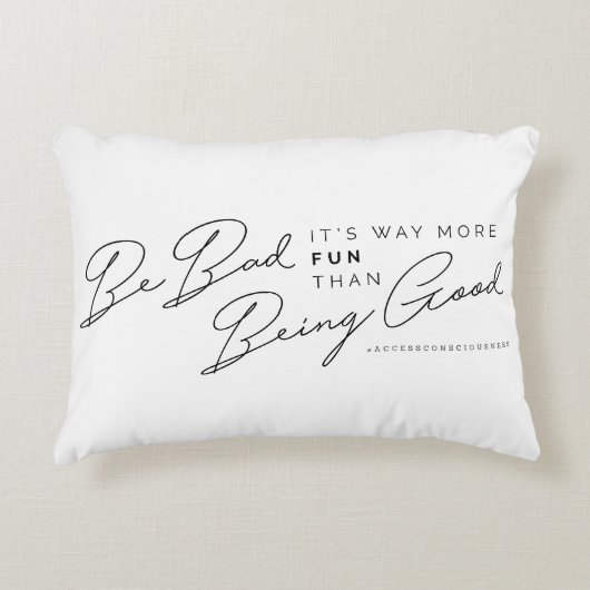 悪いが、それあります方法がそれからよい枕があるより多くのおもしろいあって下さい アクセントクッション (正面)