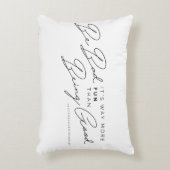 悪いが、それあります方法がそれからよい枕があるより多くのおもしろいあって下さい アクセントクッション (正面(垂直))