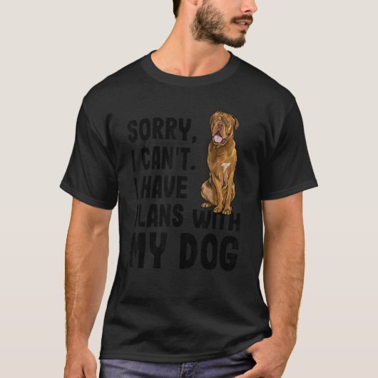 悪いけどボデアとの約束は取り付けられない Tシャツ (正面)
