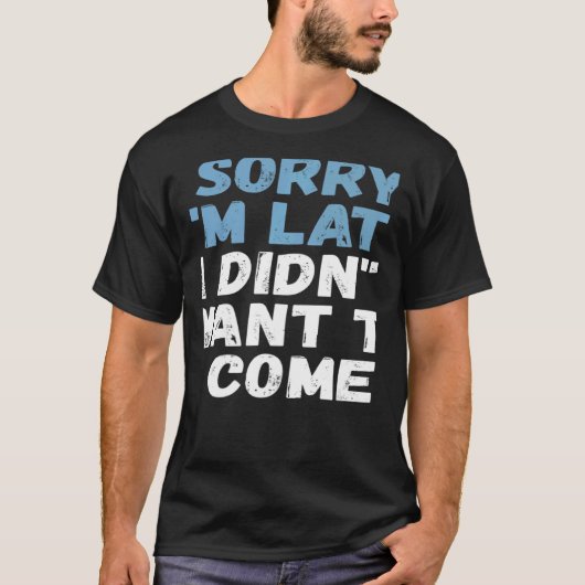 悪いけど僕は皮肉な笑い声が嫌来いですね Tシャツ (正面)